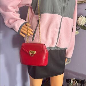 Red Crossbody Bag